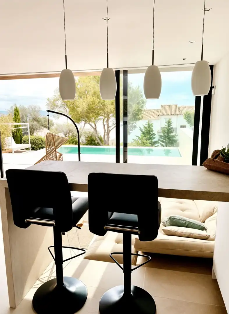 Dining room of Detached homes for rent in Alcúdia  with Air Conditioner, Heating and Private garden