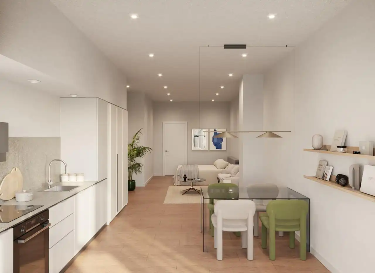 Sala de estar de Estudio en venta en Castellón de la Plana / Castelló de la Plana