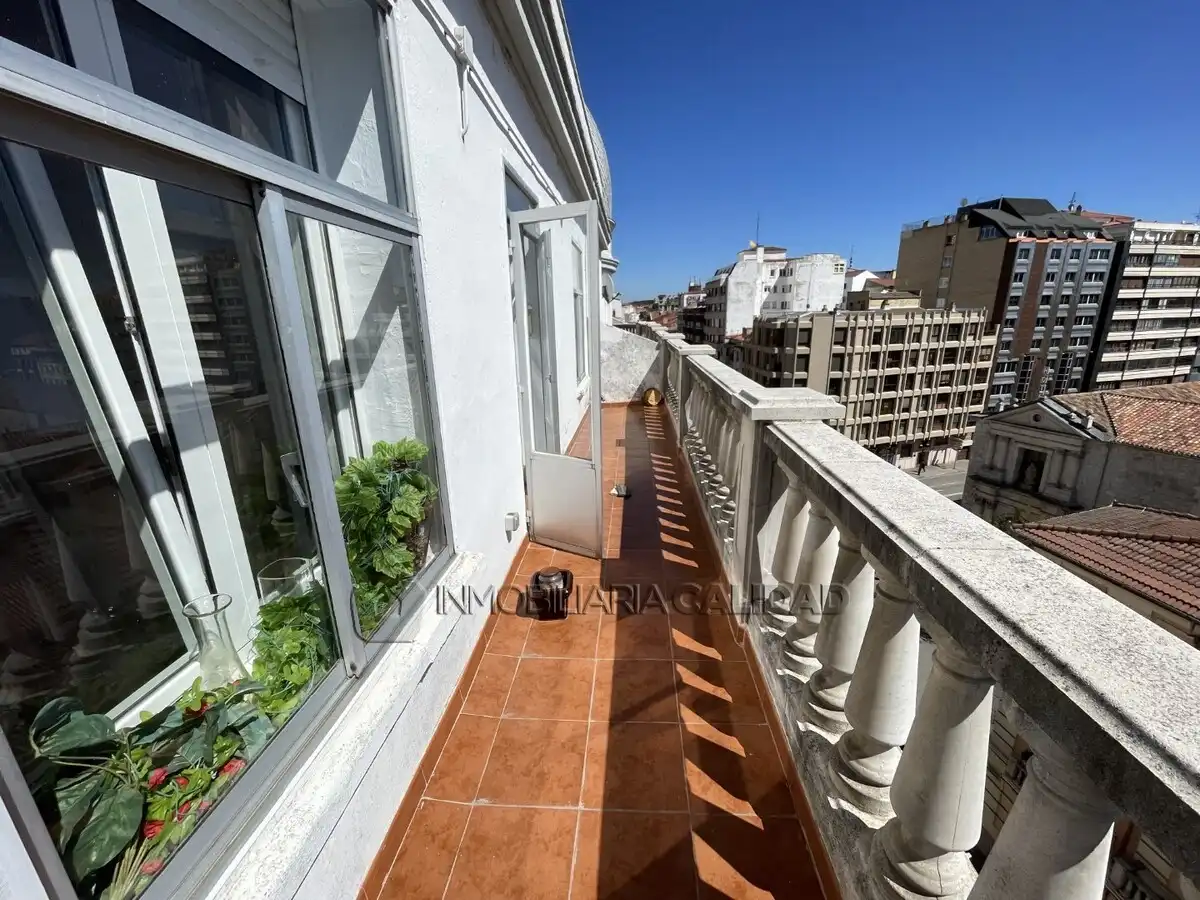 Terrace of Flat for rent in Burgos  with Heating and Furnished