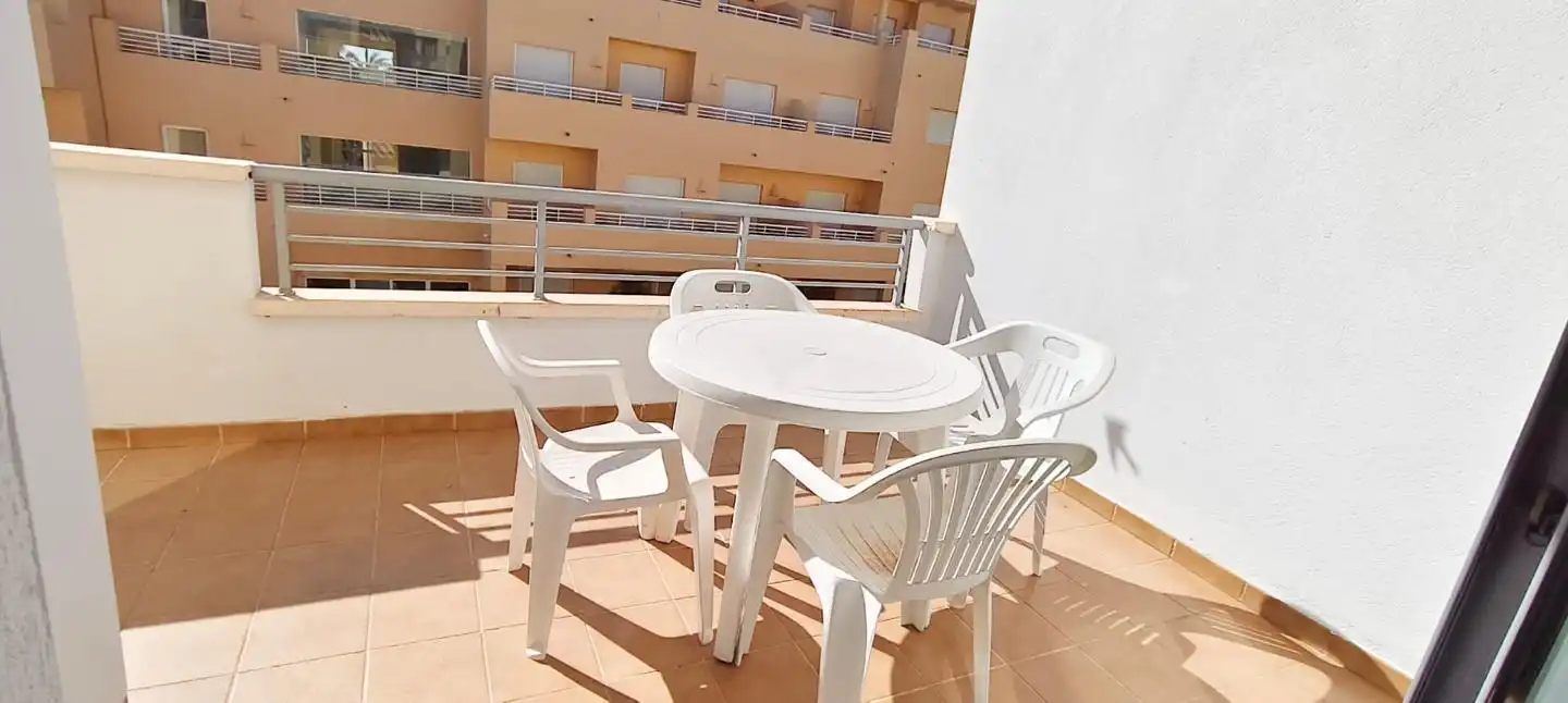 Terrasse von Wohnungen zur Miete in Vera mit Klimaanlage, Terrasse und Möbliert