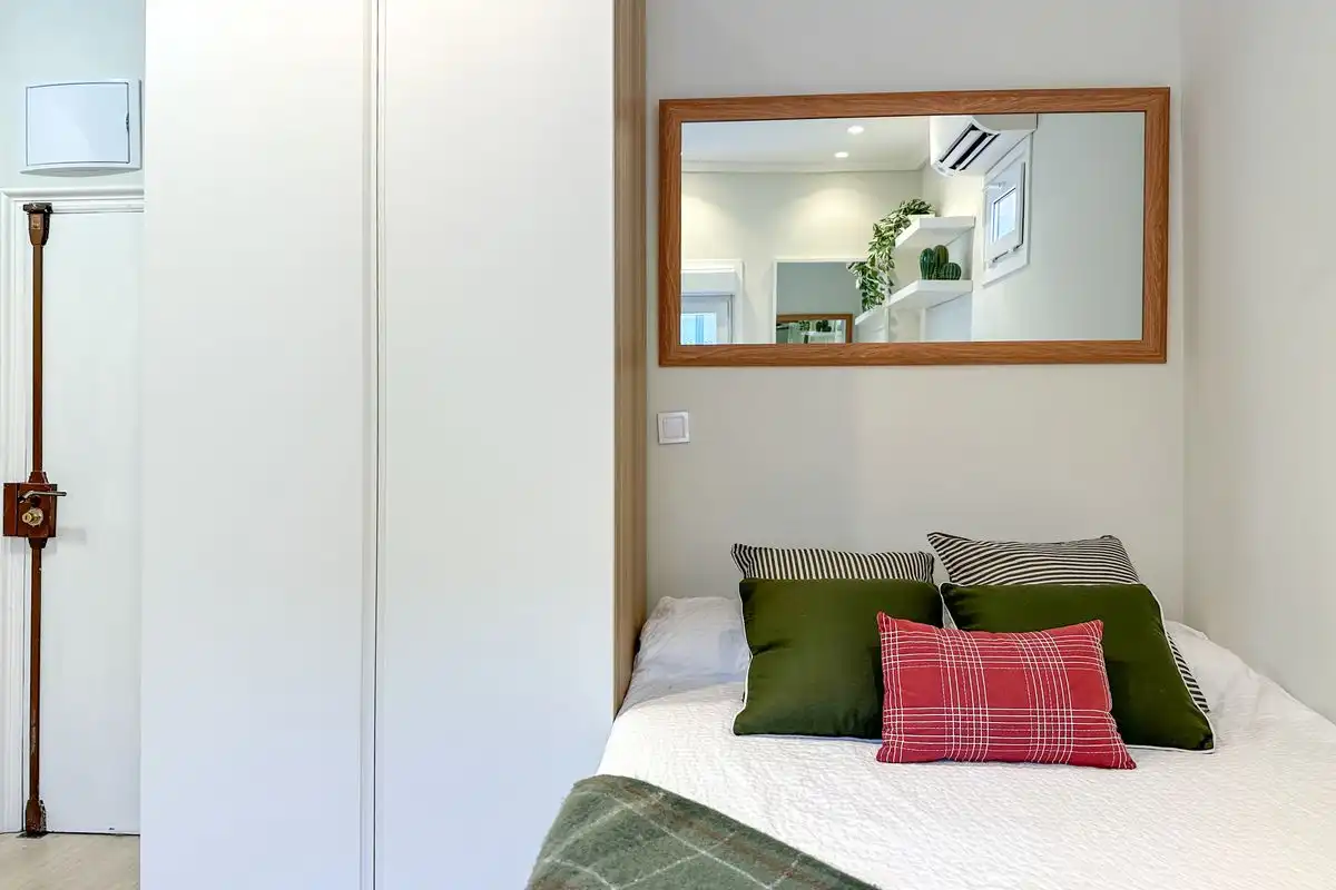 Habitación de Ático de alquiler en Madrid con Aire acondicionado, Calefacción y Terraza