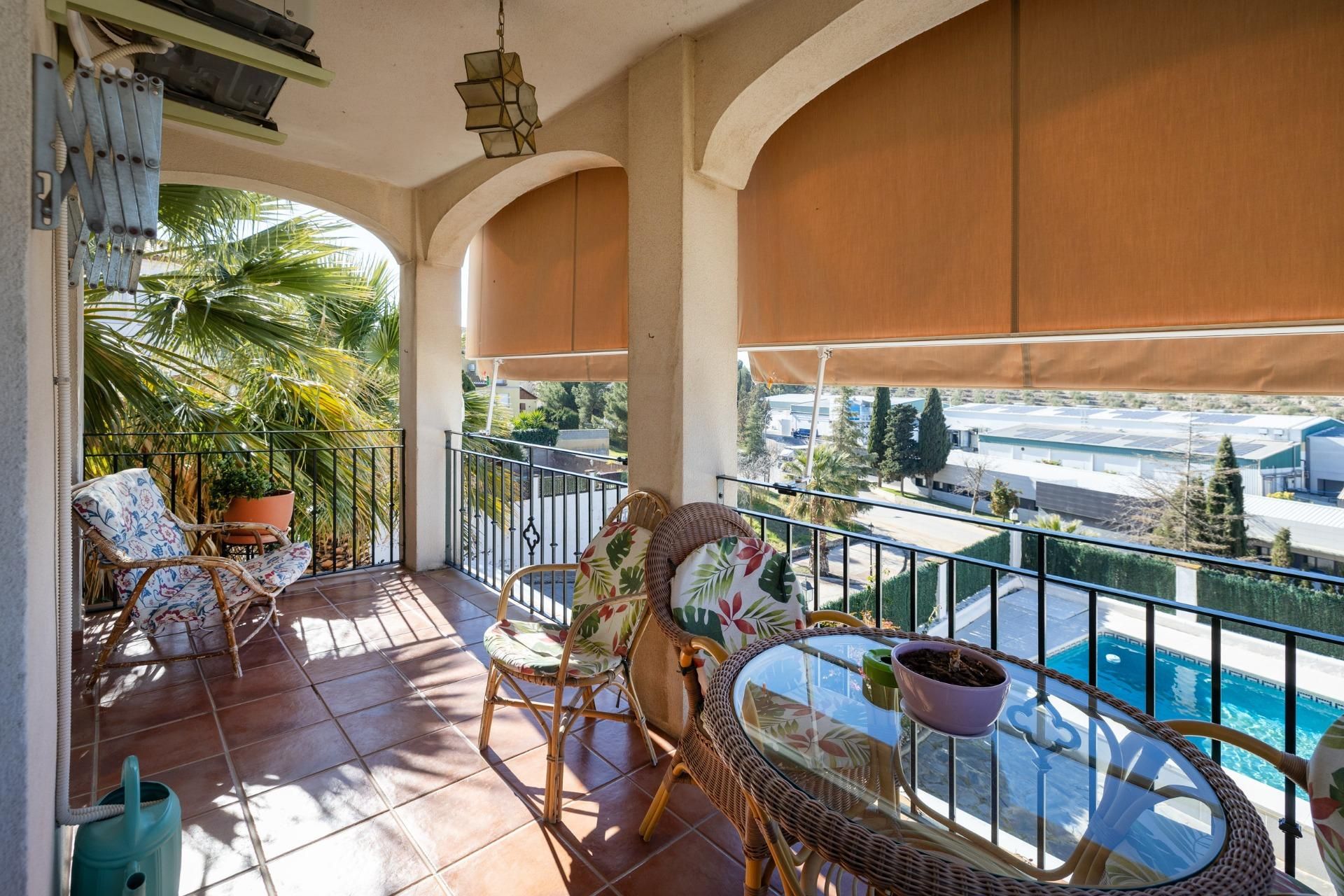 Terraza de Casa o chalet en venta en Alhendín con Calefacción, Jardín privado y Terraza