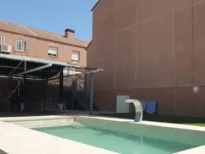 Swimming pool of Detached homes for sale in Villanueva de la Cañada  with Air Conditioner, Heating and Private garden
