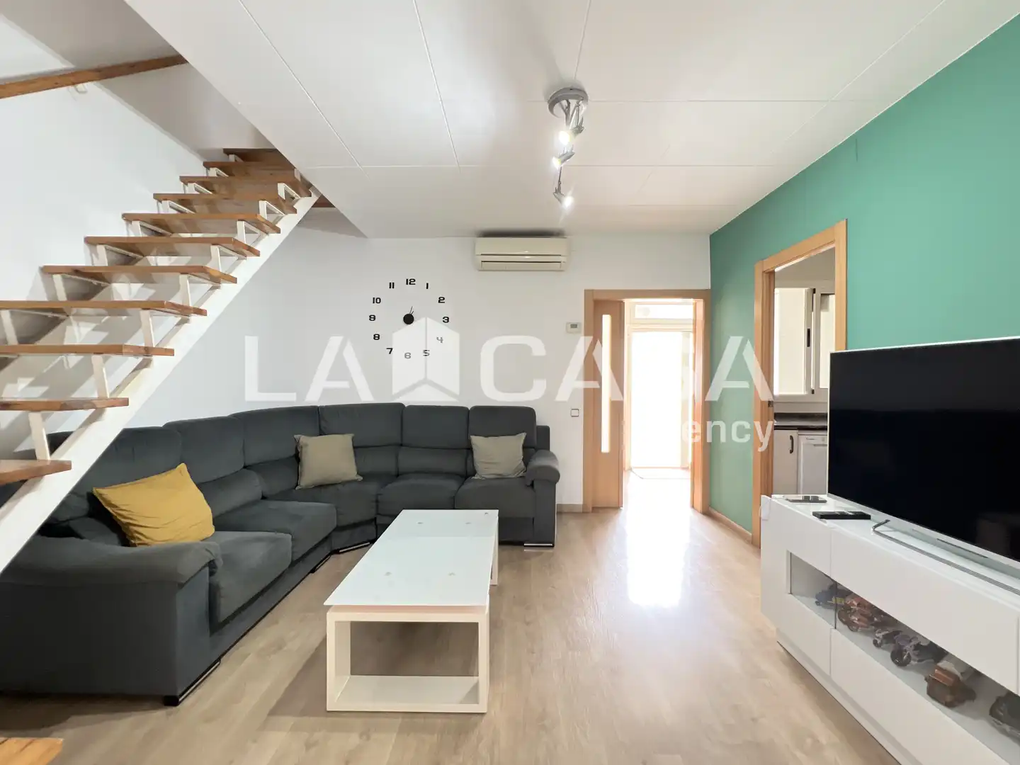 Sala de estar de Casa o chalet en venta en Badalona con Calefacción y Terraza