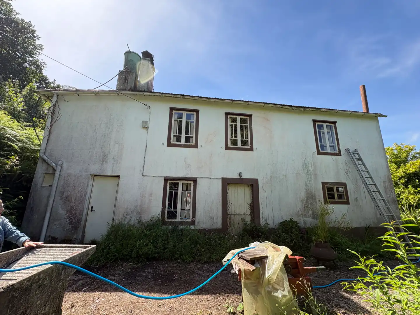 Vista exterior de Casa o chalet en venta en San Sadurniño con Jardín privado, Trastero y Amueblado