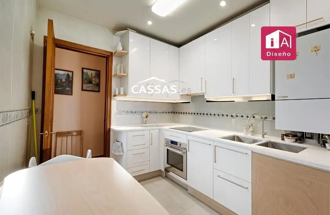 Küche von Wohnung zum Verkauf in Torrejón de Ardoz mit Klimaanlage, Heizung und Parkett