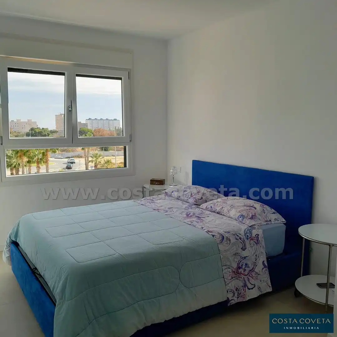 Bedroom of Apartments for sale in El Campello  with Air Conditioner, Swimming Pool and Furnished