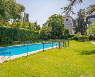 Piscina de Pis de lloguer en  Madrid Capital amb Aire condicionat, Jardí privat i Terrassa