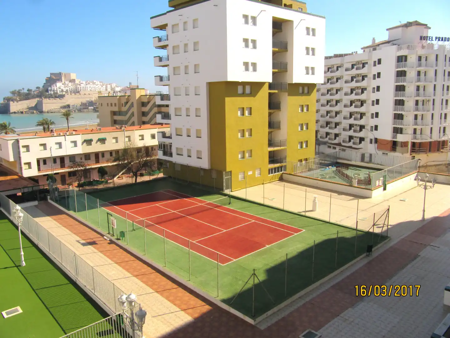 Terrasse von Wohnungen zur Miete in Peñíscola / Peníscola mit Terrasse, Möbliert und Ofen