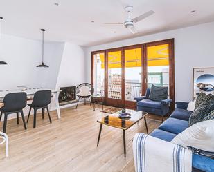 Living room of Flat to rent in Sant Pol de Mar  with Balcony