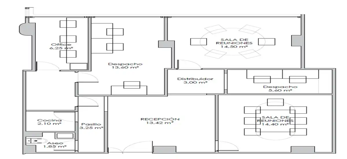 Büro zum Verkauf in Centro