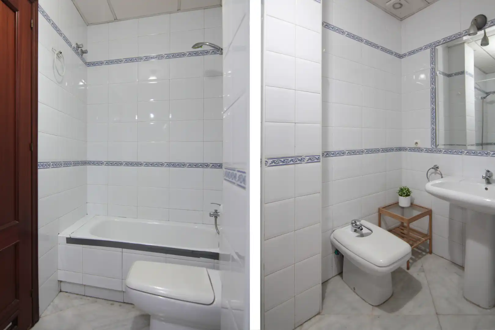 Bathroom of Flat for sale in Sevilla  with Air Conditioner, Heating and Furnished