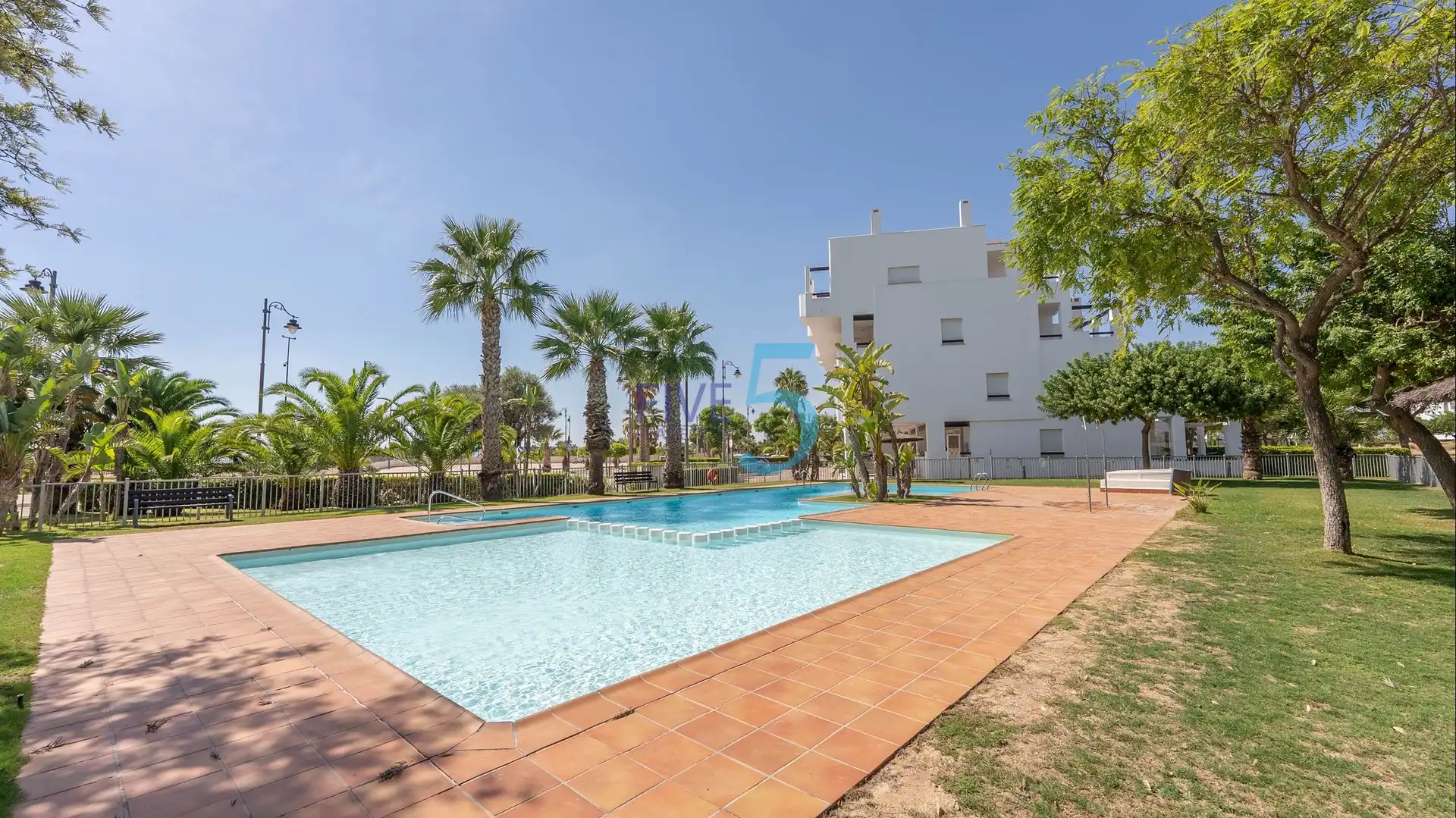 Swimming pool of Flat for sale in Terrazas de la Torre Golf