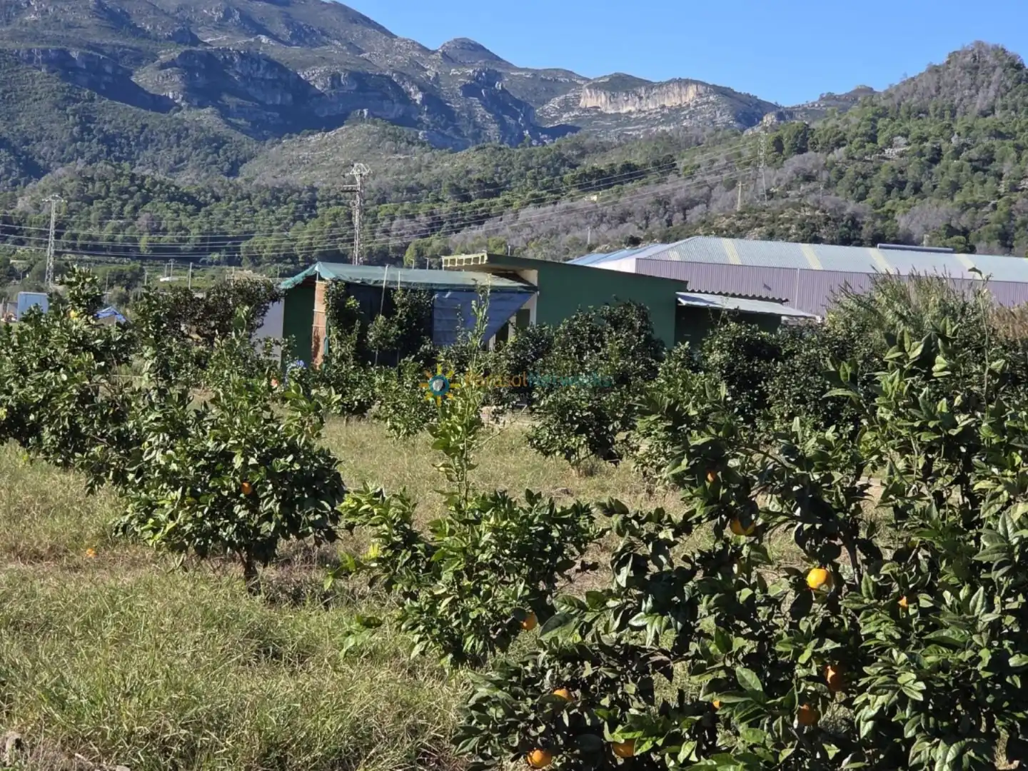 Vista exterior de Finca rústica en venta en Xeraco con Jardín privado, Terraza y Trastero