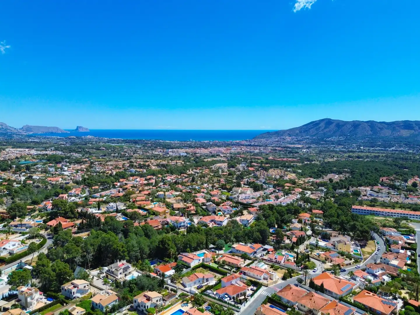 Vista exterior de Casa o chalet en venta en La Nucia