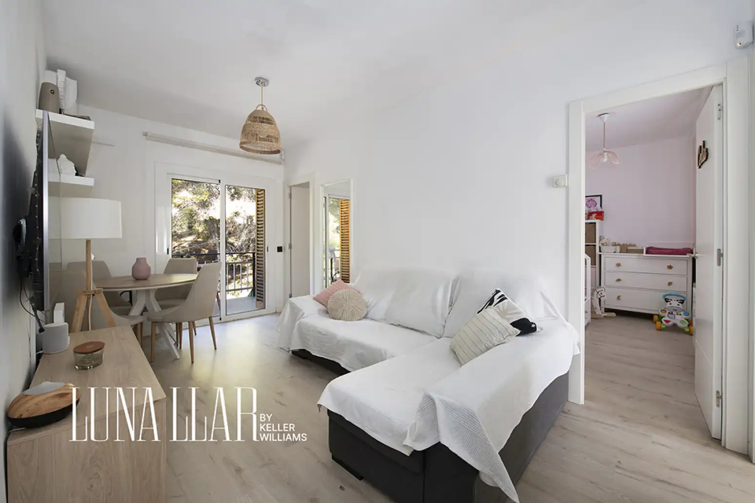 Living room of Attic for sale in Castelldefels  with Air Conditioner and Terrace