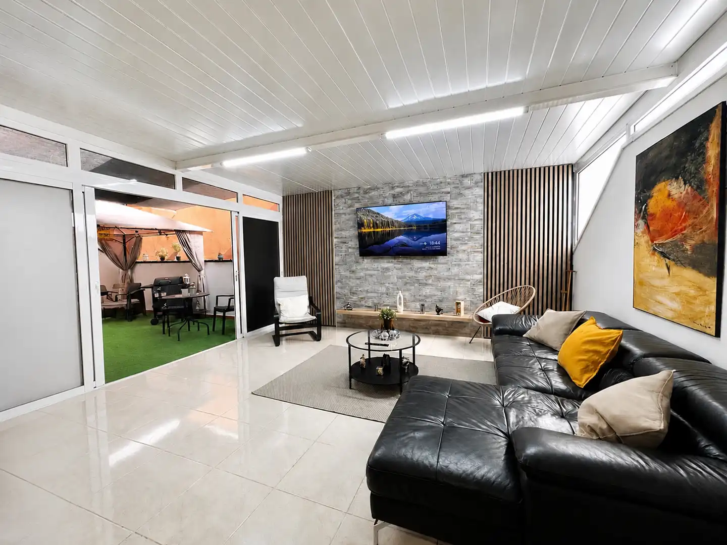 Sala d'estar de Pis en venda en San Miguel de Abona amb Aire condicionat, Calefacció i Terrassa