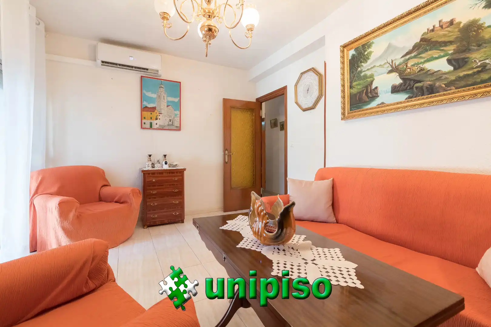 Living room of Flat for sale in Leganés  with Air Conditioner, Heating and Terrace