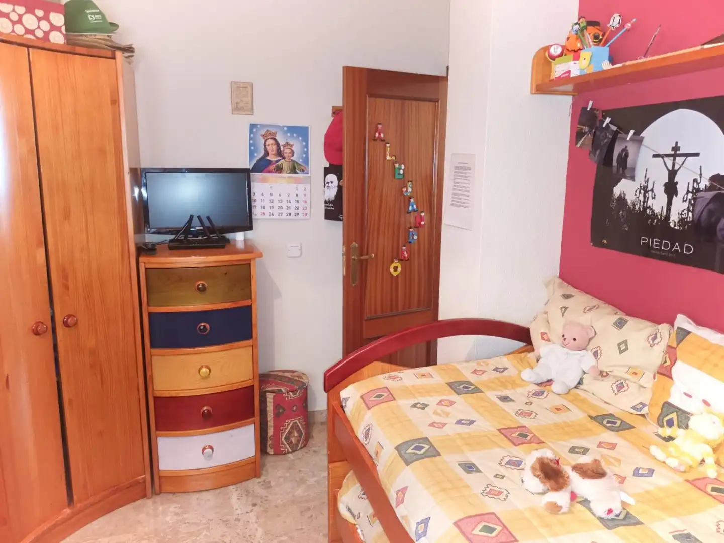 Habitación de Ático en venta en Ciudad Real con Aire acondicionado, Terraza y Trastero