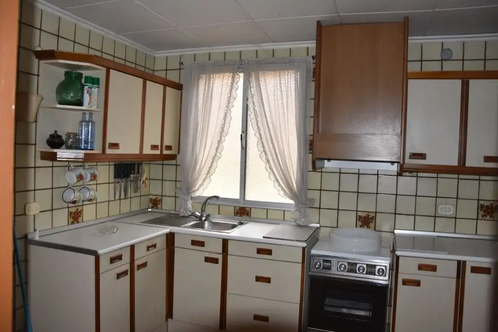 Cocina de Casa adosada en venta en Valjunquera con Terraza, Trastero y Amueblado
