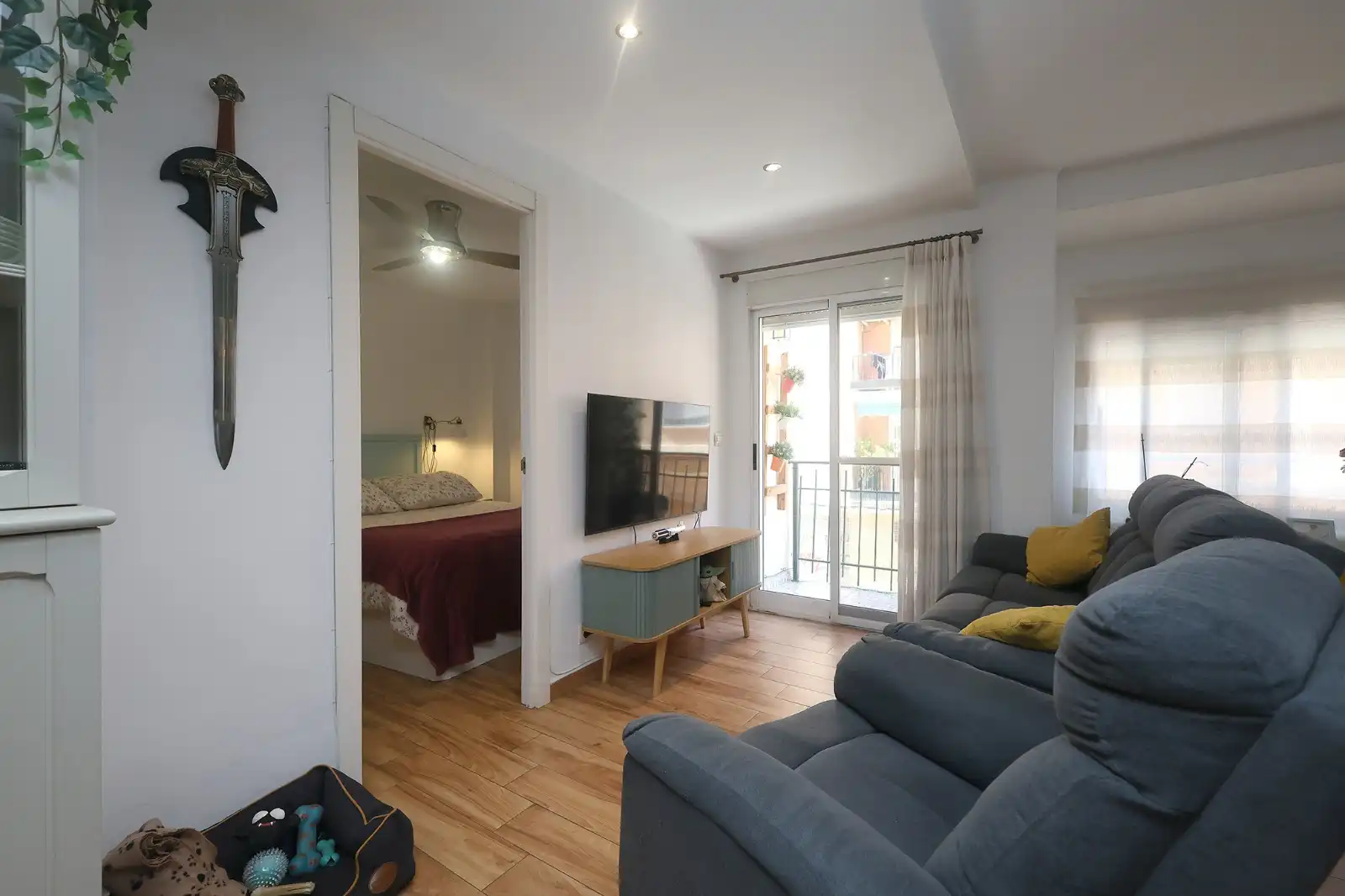Sala de estar de Piso en venta en Valencia con Terraza y Balcón