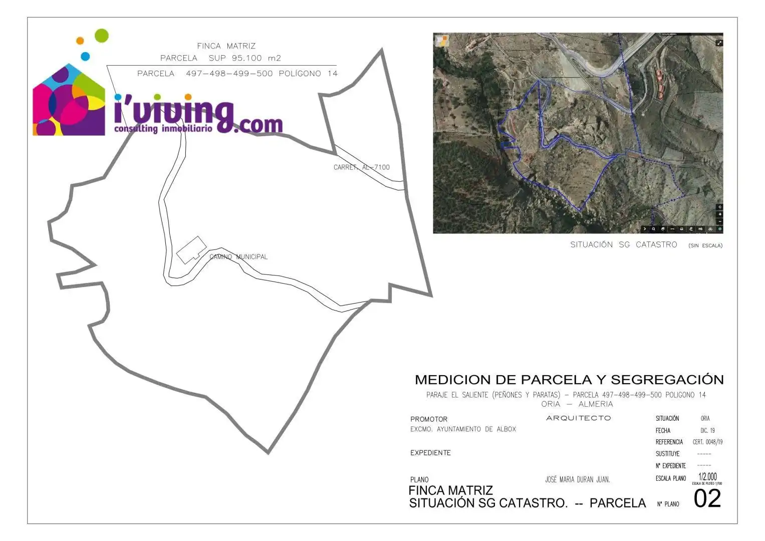 Finca rústica en venta en Albox