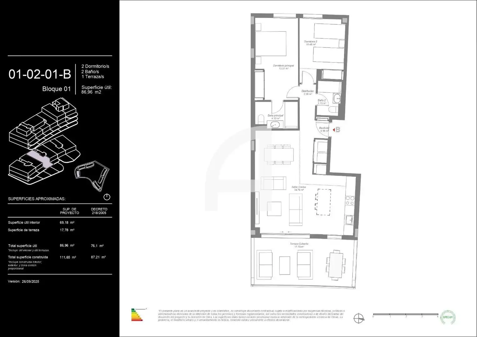 Wohnung zum Verkauf in Mijas mit Klimaanlage, Heizung und Terrasse