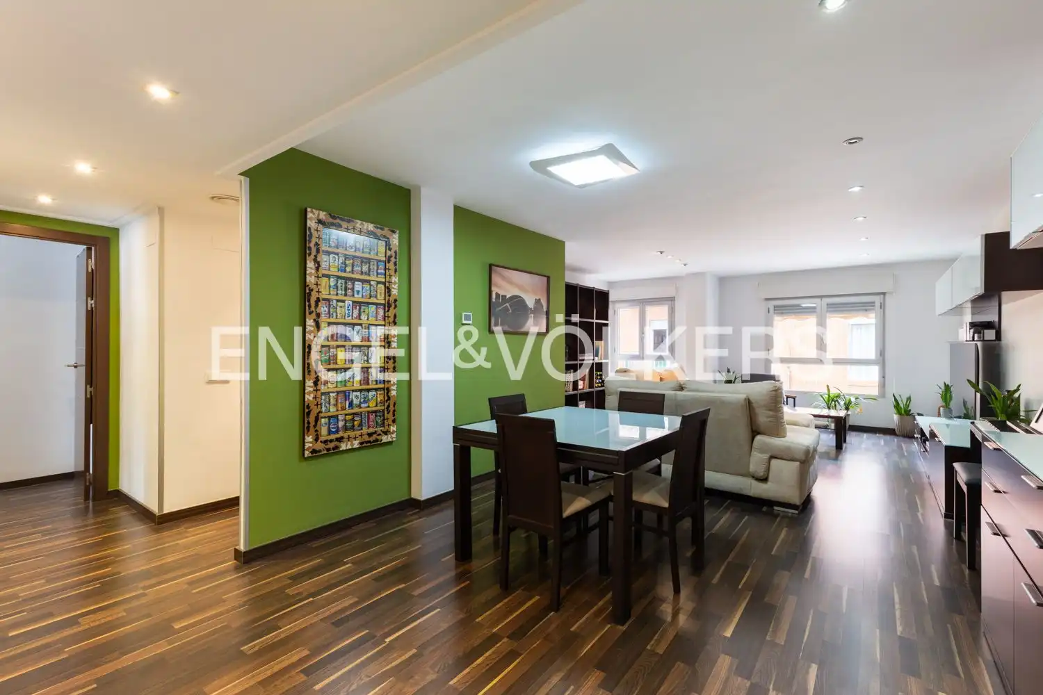 Sala de estar de Piso en venta en Sueca con Aire acondicionado, Calefacción y Parquet