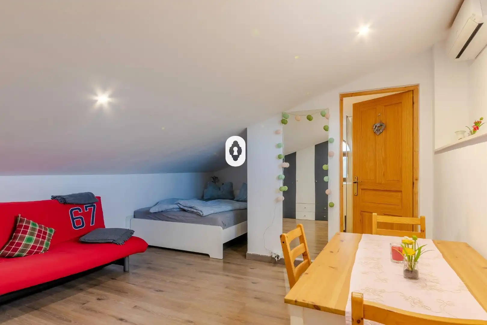 Schlafzimmer von Country house zum Verkauf in Inca mit Klimaanlage, Heizung und Privatgarten