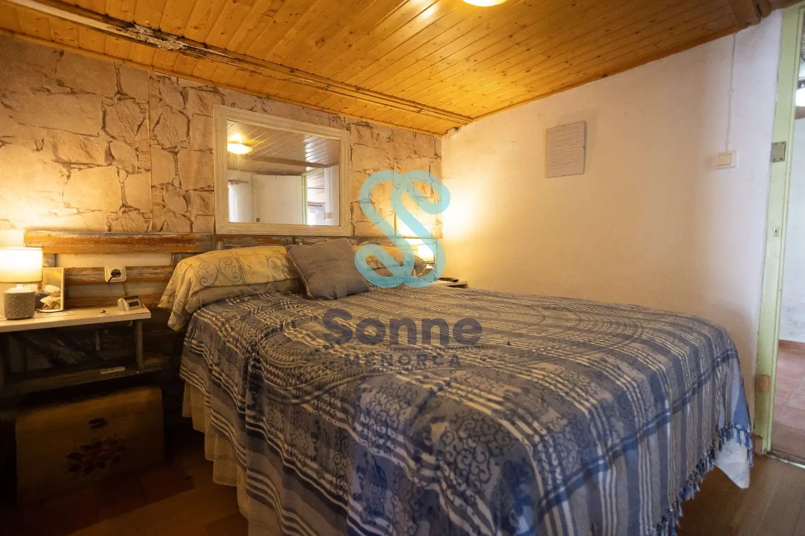Dormitori de Casa o xalet en venda en Ferreries amb Jardí privat, Terrassa i Piscina