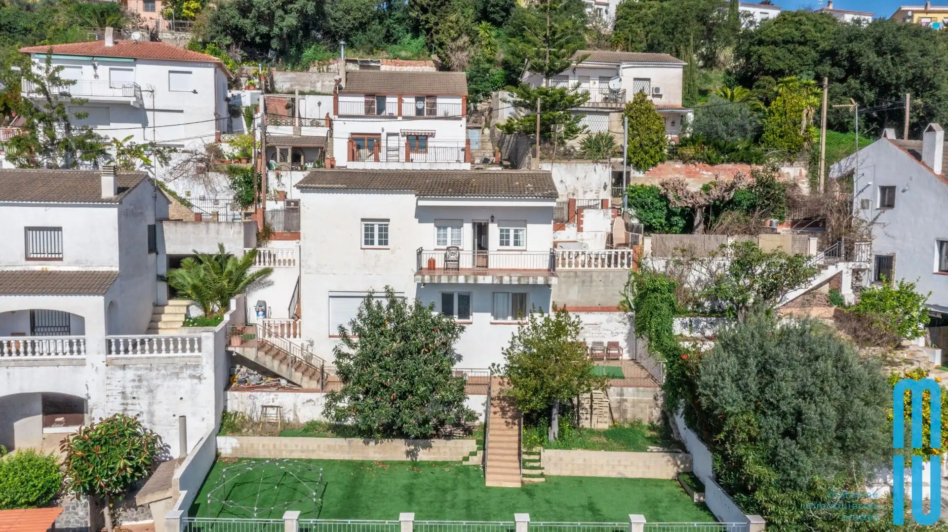 Vista exterior de Casa o chalet en venta en Pineda de Mar con Calefacción, Jardín privado y Terraza