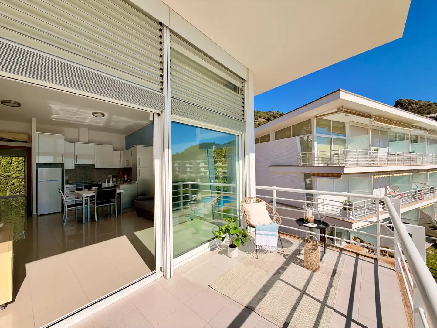 Terrace of Flat for sale in Almadrava - Canyelles - Puig-Rom