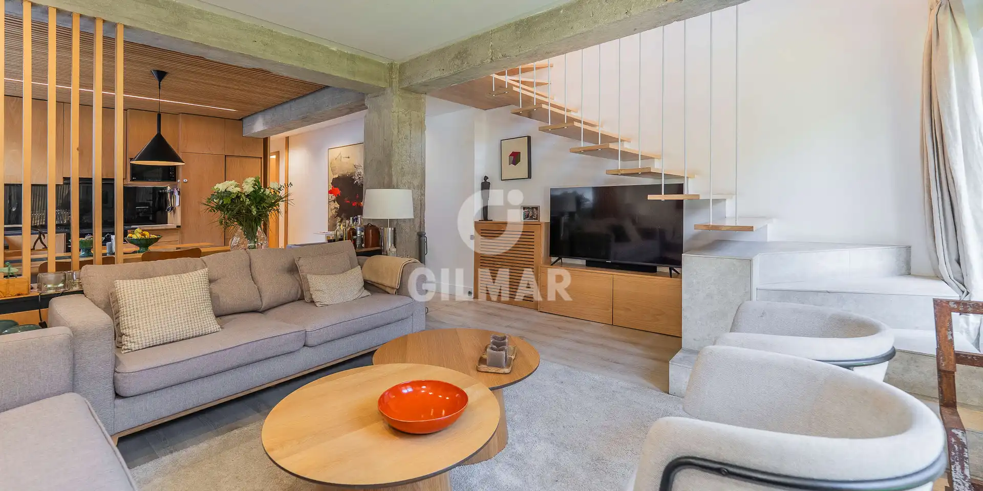 Living room of Flat for sale in Madrid  with Heating and Storage room