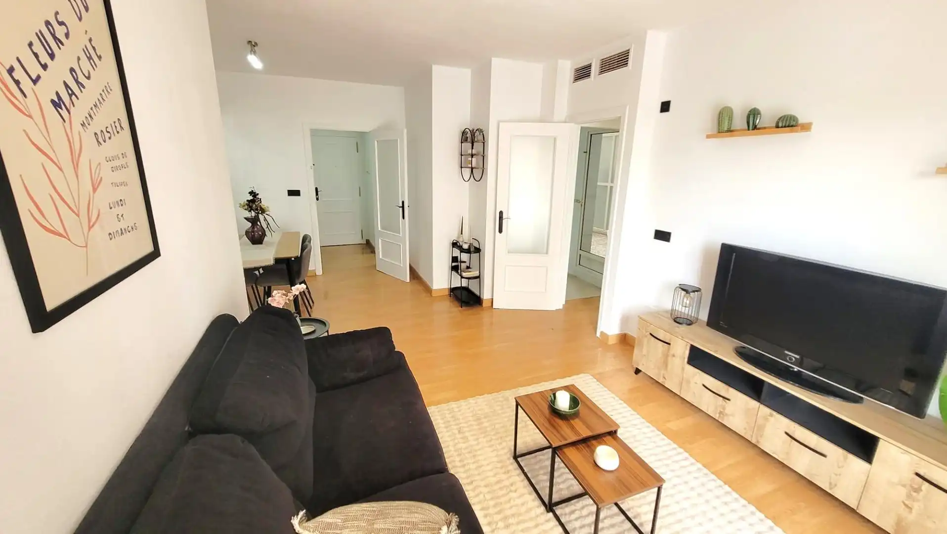 Living room of Flat for sale in Murcia  with Air Conditioner, Heating and Storage room