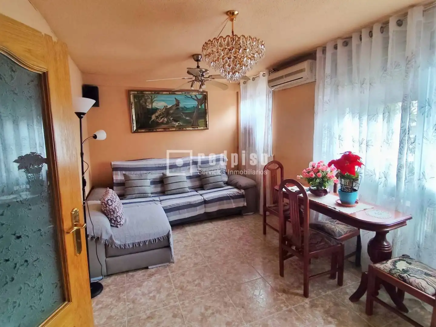 Sala de estar de Piso en venta en Madrid con Aire acondicionado y Calefacción