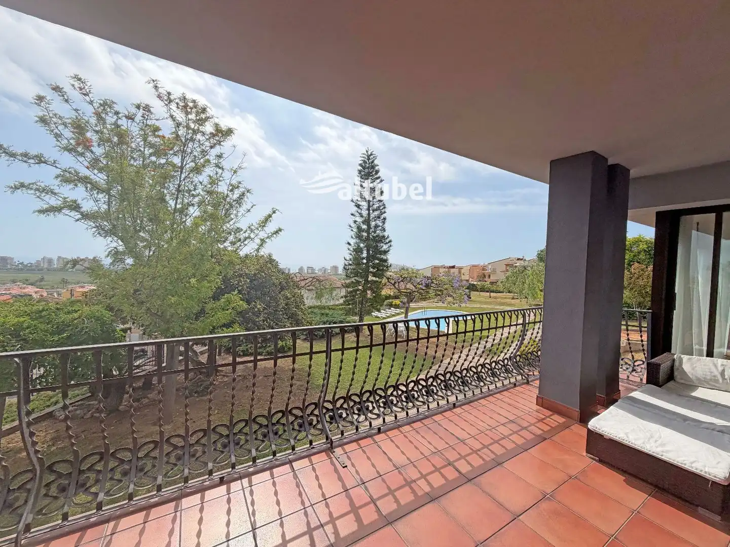 Terrace of Houses for sale in Peñíscola / Peníscola  with Terrace, Storage room and Swimming Pool