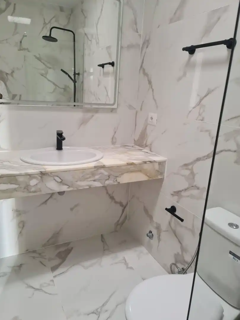 Bany de Casa o xalet de lloguer en San Bartolomé de Tirajana amb Jardí privat, Terrassa i Moblat