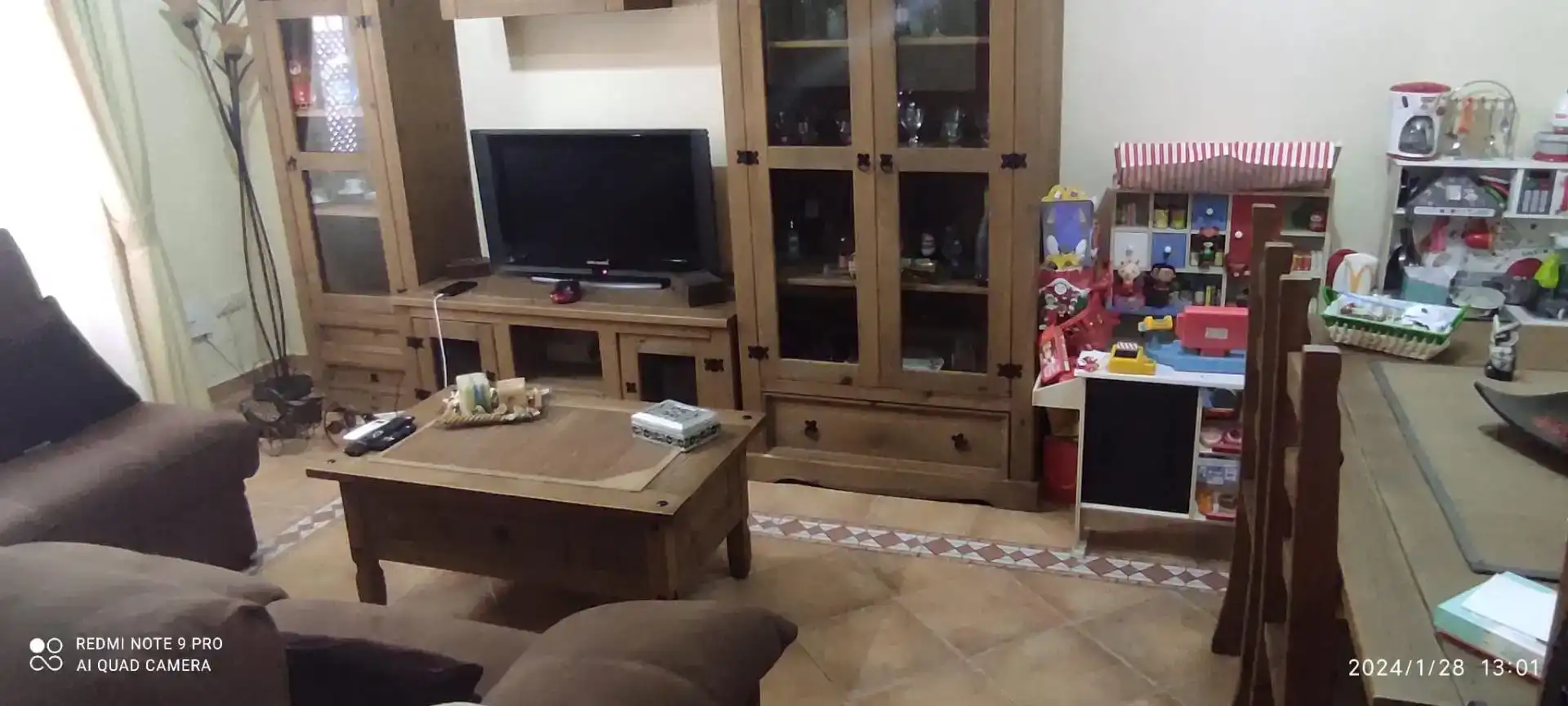 Sala de estar de Planta baja en venta en Barbate con Aire acondicionado, Amueblado y Horno