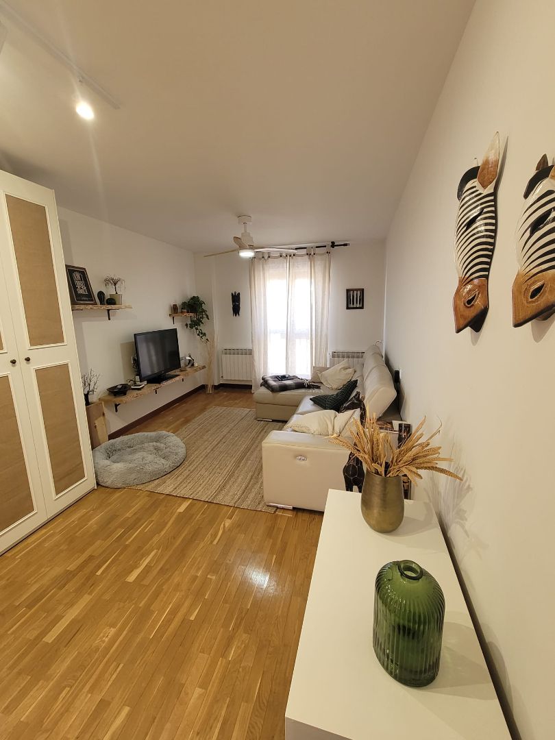 Living room of Single-family semi-detached for sale in Alegría-Dulantzi  with Heating, Parquet flooring and Storage room
