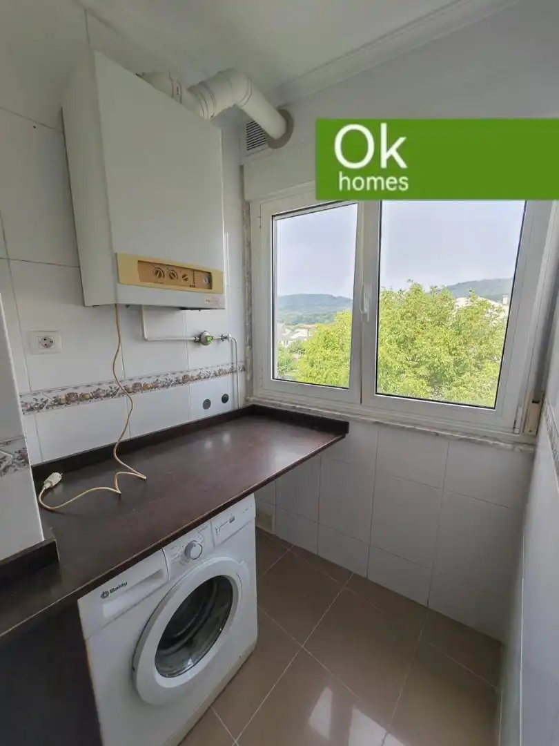 Kitchen of Flat for sale in Baralla  with Heating, Parquet flooring and Storage room