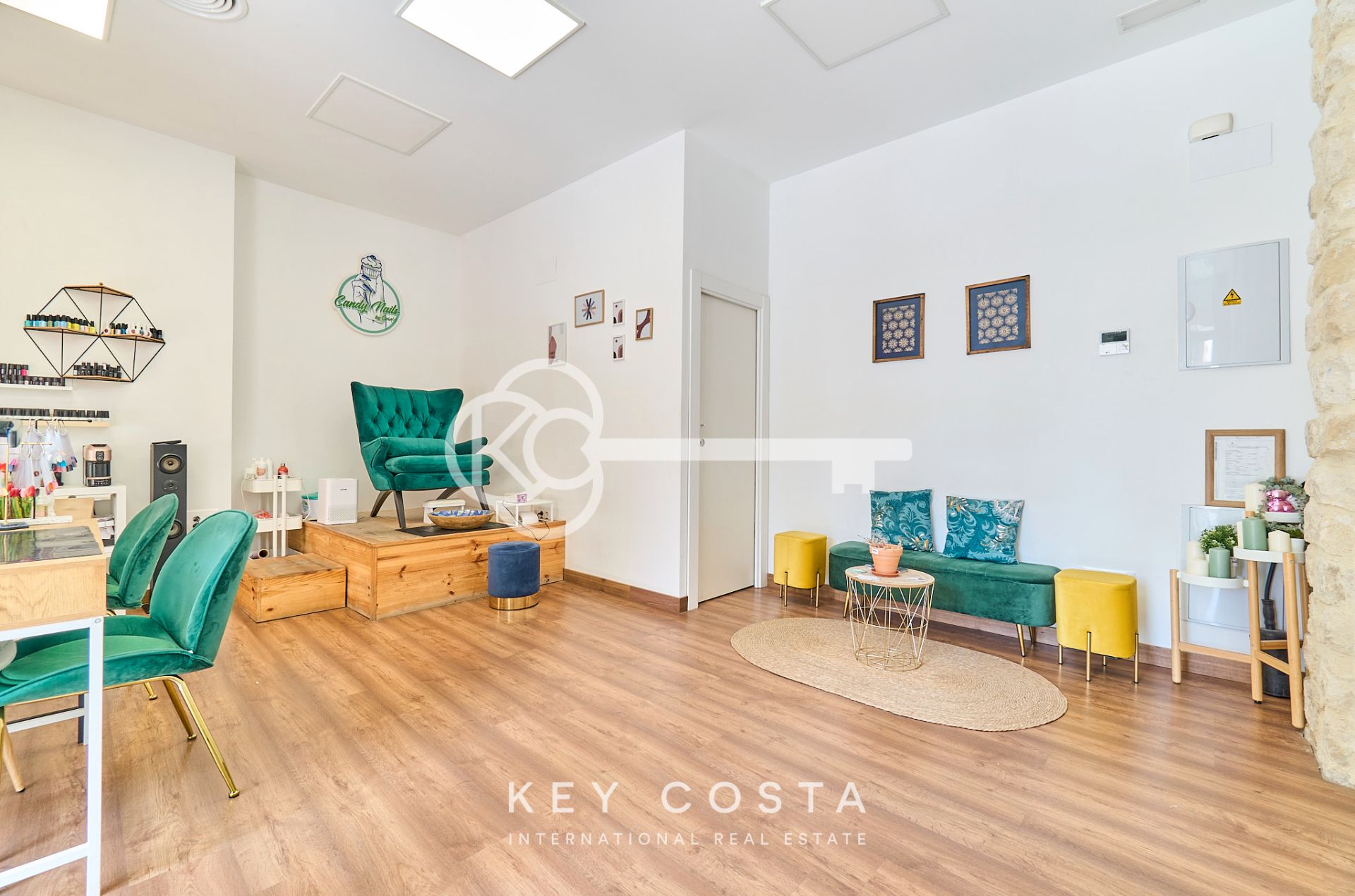 Sala de estar de Local en traspaso en Alicante / Alacant con Aire acondicionado y Amueblado