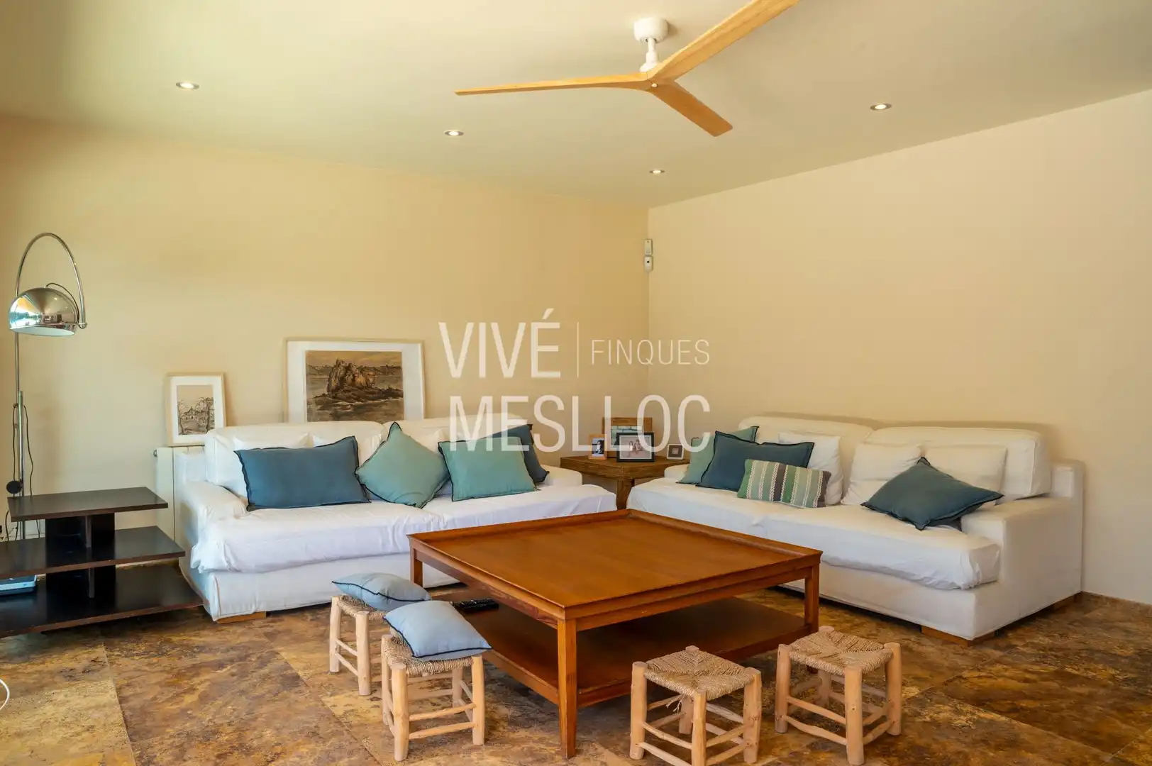 Sala d'estar de Casa o xalet de lloguer en El Masnou amb Calefacció i Terrassa