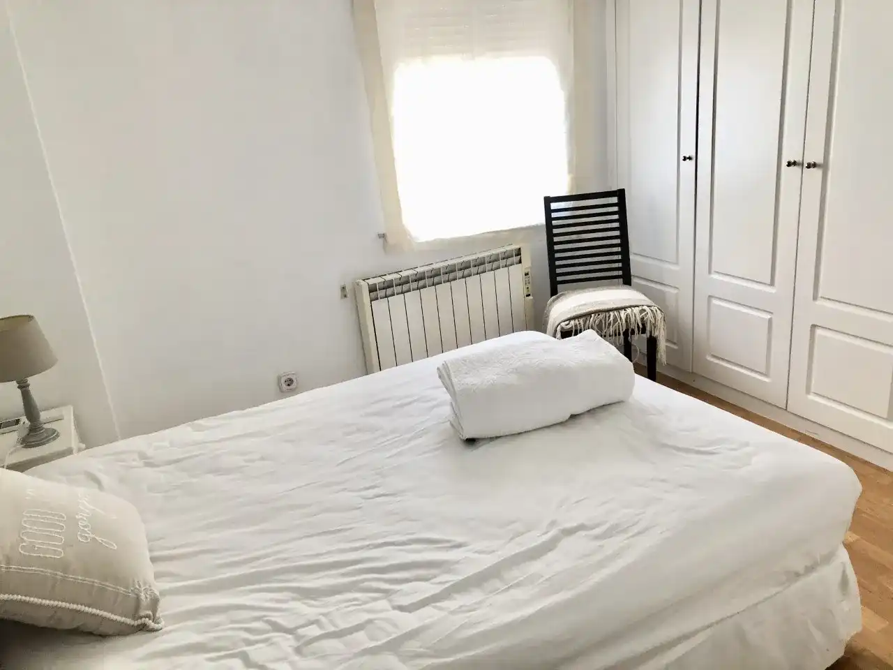 Bedroom of Apartments for rent in Madrid  with Air Conditioner, Furnished and Oven