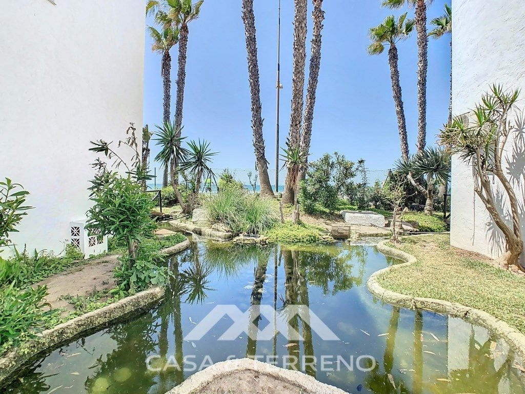 Jardí de Planta baixa de lloguer en Torrox amb Jardí privat, Piscina i Balcó