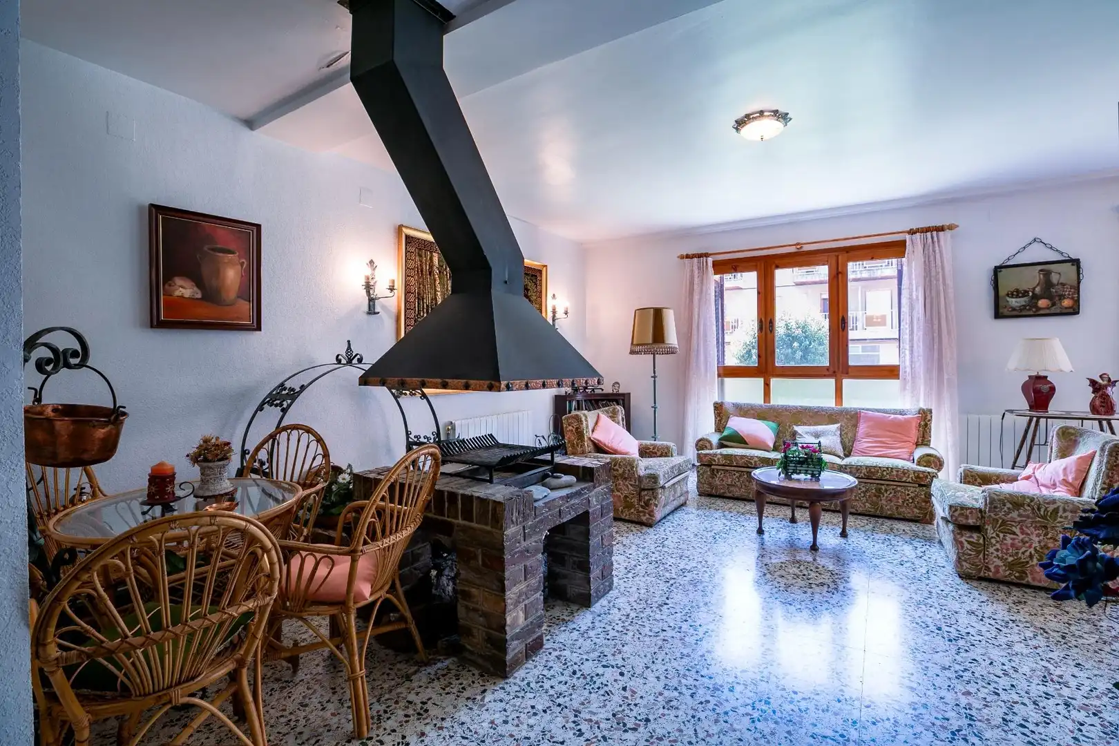 Sala de estar de Piso en venta en Boltaña con Aire acondicionado, Calefacción y Jardín privado