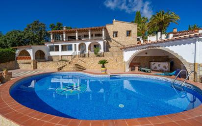 Vista exterior de Casa o xalet en venda en Tossa de Mar amb Jardí privat, Terrassa i Traster