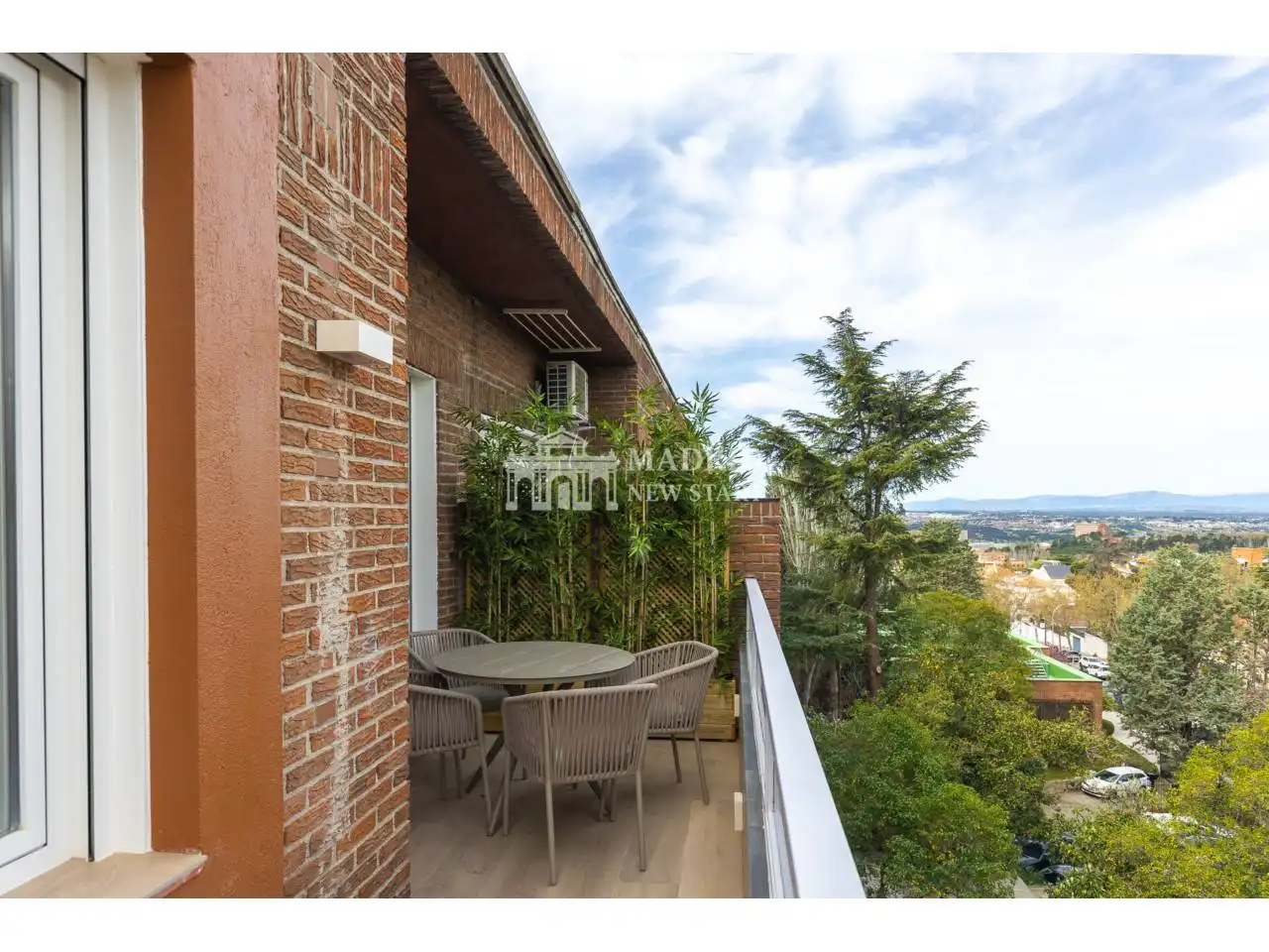 Terrace of Flat for rent in Madrid  with Air Conditioner, Heating and Terrace