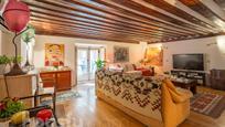 Living room of Flat for sale in  Madrid Capital  with Air Conditioner and Balcony