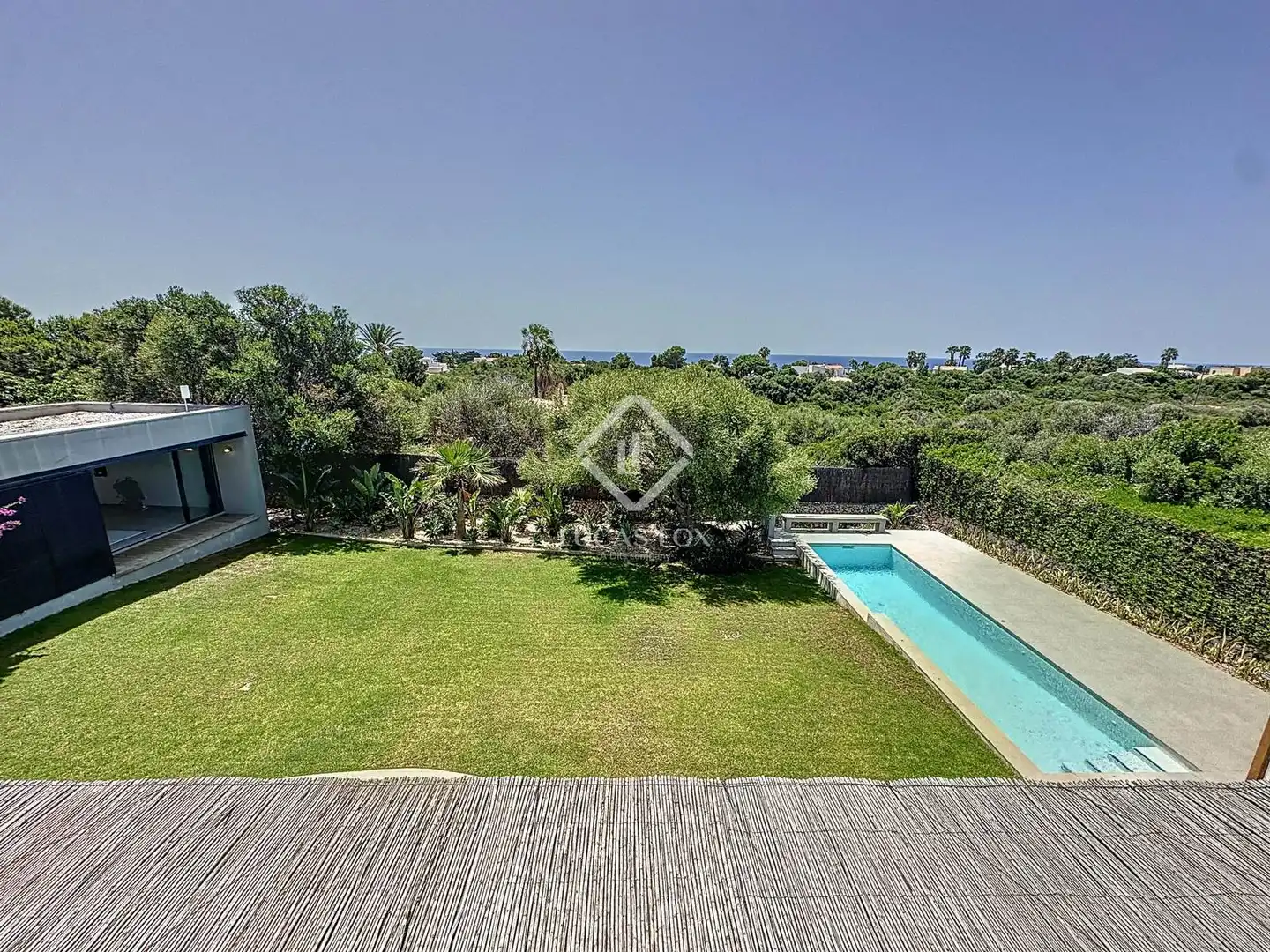 Garden of Houses for sale in Sant Lluís  with Air Conditioner, Heating and Private garden