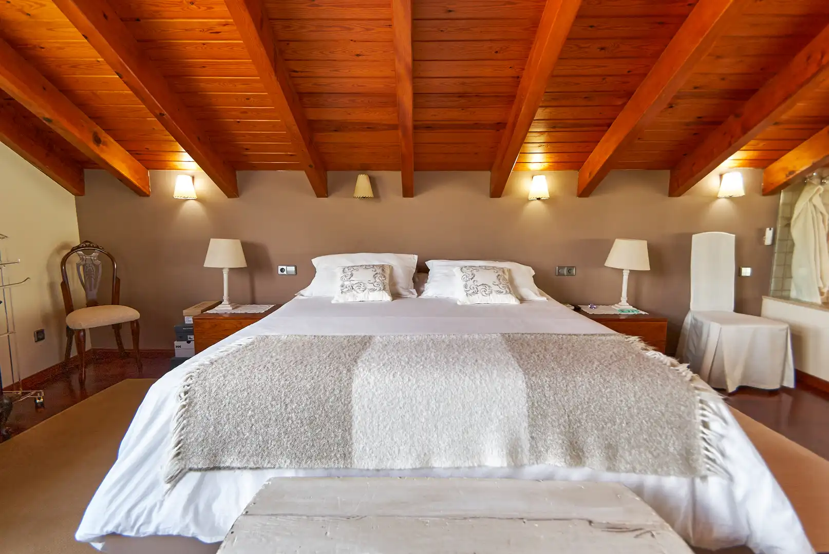 Bedroom of Houses for sale in Castelldefels  with Air Conditioner, Heating and Private garden